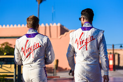 Jose Maria Lopez, DS Virgin Racing et Sam Bird, DS Virgin Racing