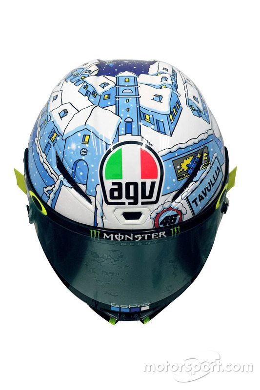 Helm Valentino Rossi, Yamaha Factory Racing