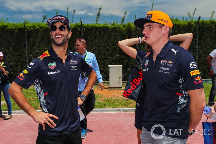 Daniel Ricciardo, Red Bull Racing y Max Verstappen, Red Bull Racing