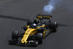 Motorschaden: Jolyon Palmer, Renault Sport F1 Team RS17