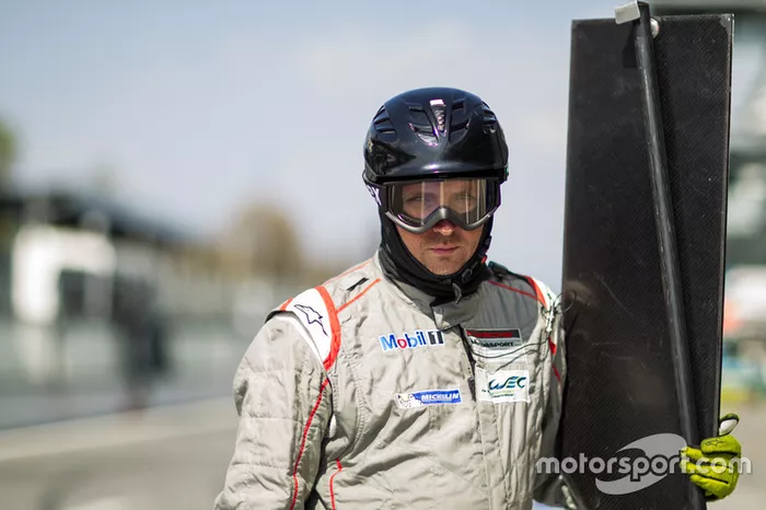 Un membro del Team Porsche