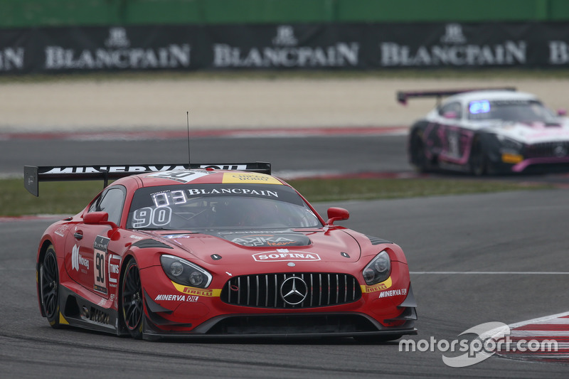 #90 Akka ASP, Mercedes-AMG GT3: Michael Meadows, Raffaele Marciello