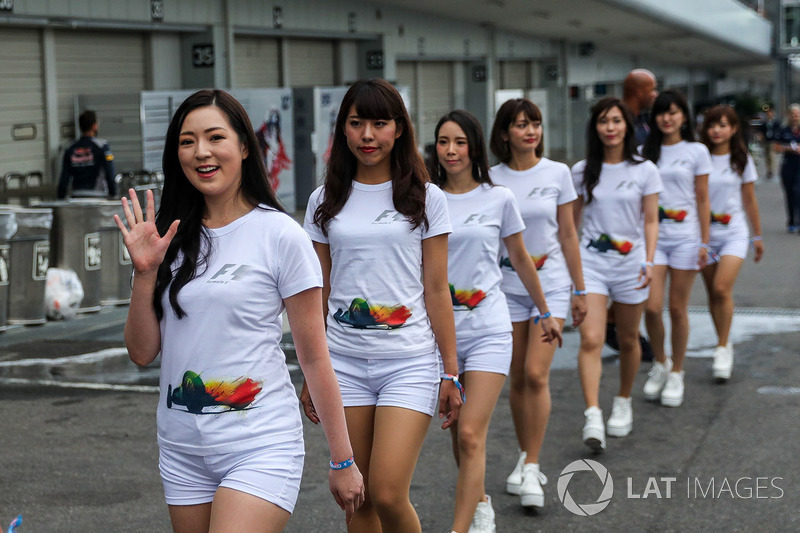 Chicas de la parrilla