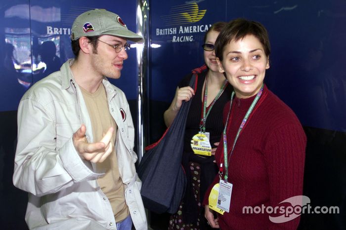 Jacques Villeneuve, BAR, Natalie Imbruglia