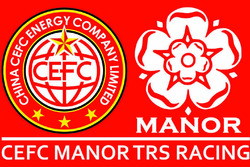 Le logo CEFC Manor TRS Racing