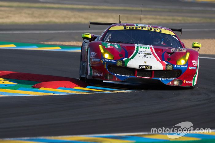 #71 AF Corse Ferrari 488 GTE: Davide Rigon, Sam Bird, Miguel Molina