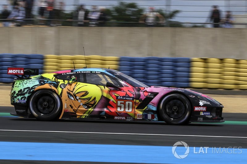 1. GTE-Am: #50 Larbre Competition, Corvette C7-Z06