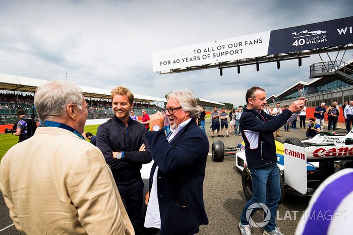 Patrick Head, Nico Rosber, Keke Rosberg