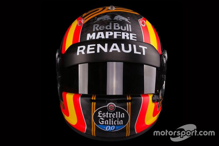 Kask, Carlos Sainz Jr., Renault Sport F1 Team