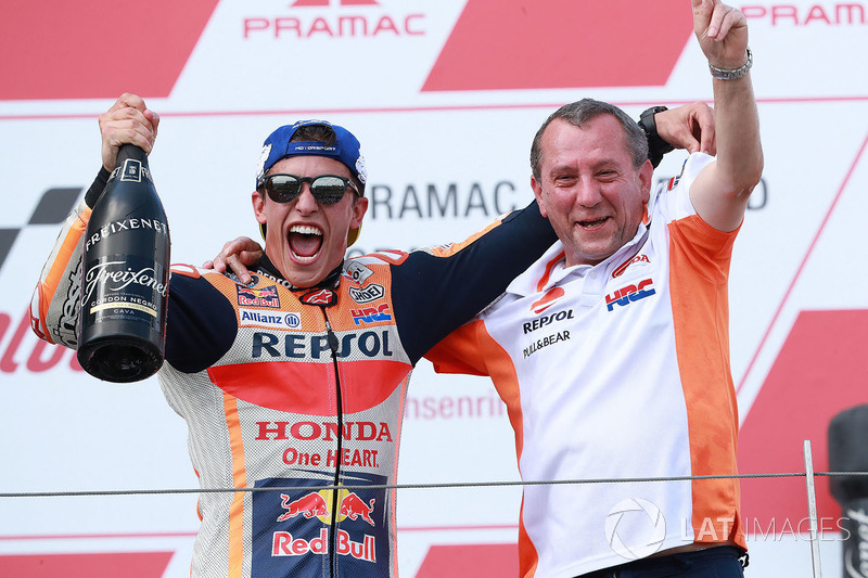 Podium 1: Marc Marquez, Repsol Honda Team