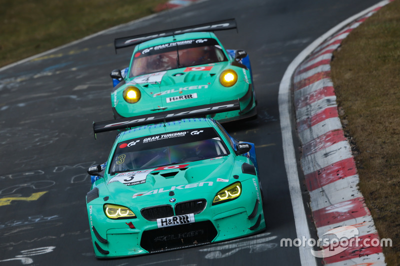 #3 Falken Motorsport BMW M6 GT3: Peter Dumbreck, Jens Klingmann