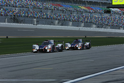 #23 United Autosports Ligier LMP2: Phil Hanson, Lando Norris, Fernando Alonso, #32 United Autosports