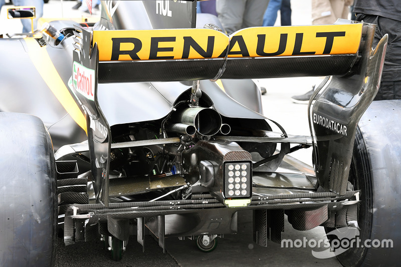 Renault RS17: Heck