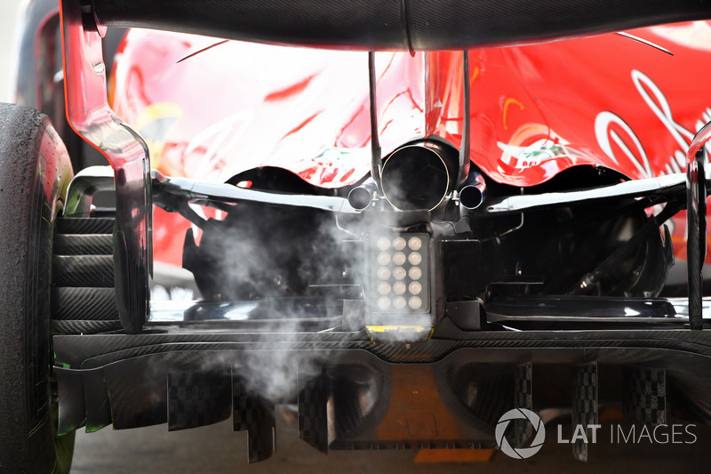 Ferrari SF71H rear detail