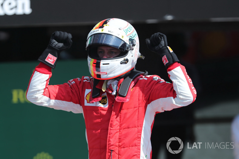 Sebastian Vettel, Ferrari celebra