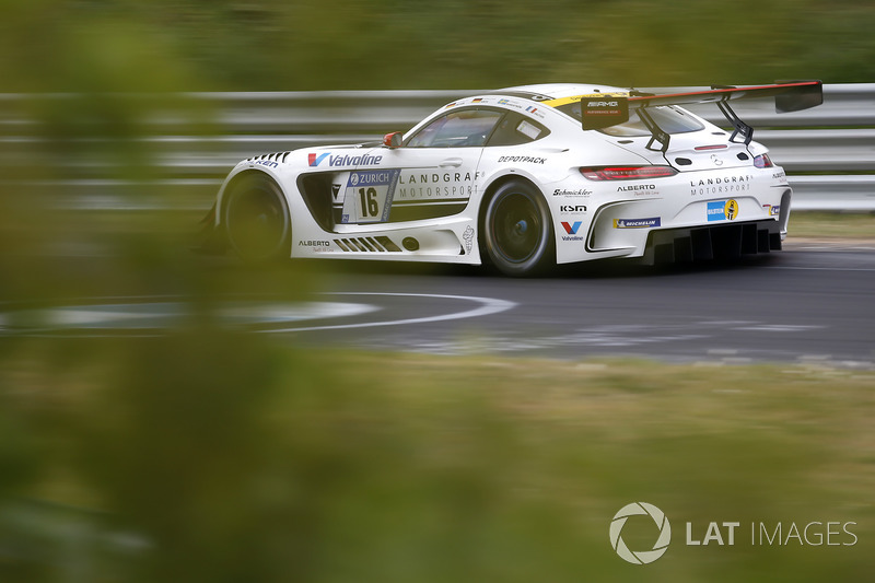 #16 Landgraf Motorsport Mercedes-AMG GT3: Kenneth Heyer, Sebastian Asch, Edward Sandström, Tristan Vautier