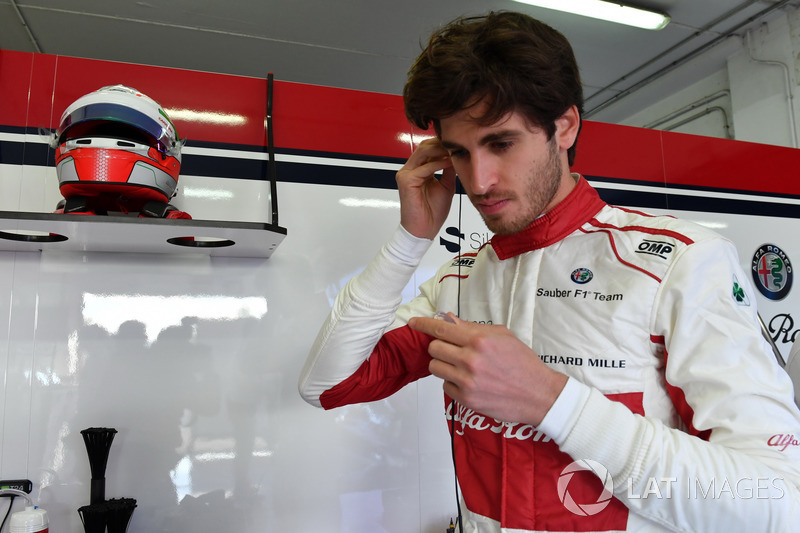 Antonio Giovinazzi, Sauber