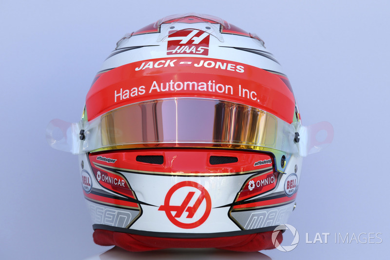 Kevin Magnussen, Haas F1 helmet