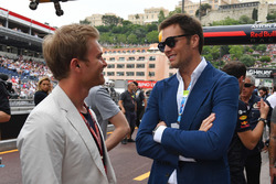 Nico Rosberg, Mercedes-Benz Ambassador and Tom Brady, NFL Player