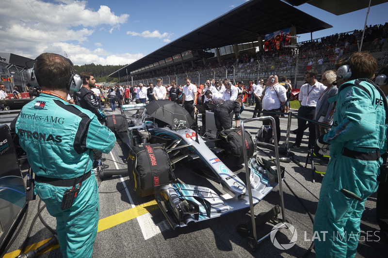 A kulisszák mögött - rajtrács - Osztrák Nagydíj - F1 2018