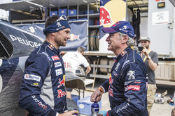Cyril Despres, Carlos Sainz, Peugeot Sport
