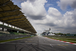 The Sepang pit straight