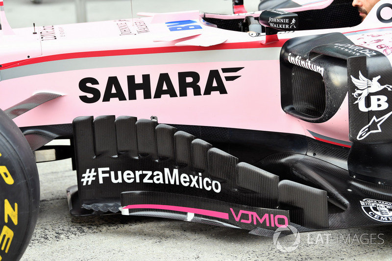Force India VJM10: Windabweiser