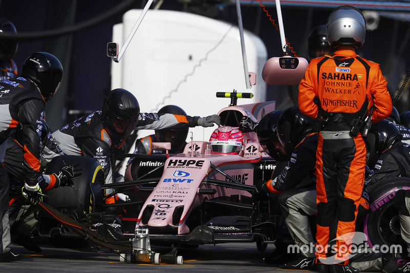 10e : Esteban Ocon (Force India)
