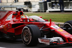Себастьян Феттель, Ferrari SF70H, щит