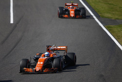 Fernando Alonso, McLaren MCL32, Stoffel Vandoorne, McLaren MCL32