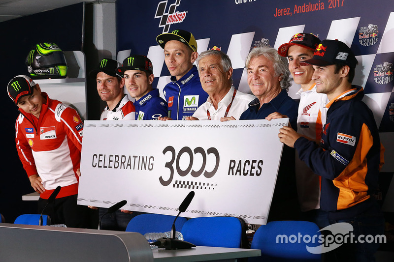 Гонщики настоящего и прошлого: 3000-й Гран При в истории MotoGP