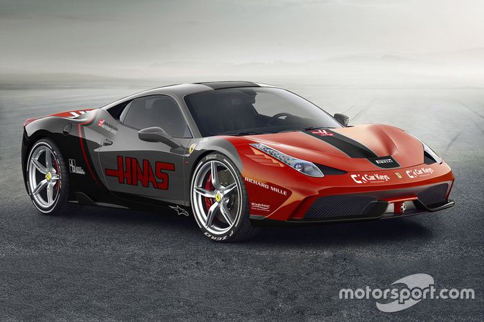 Ferrari 458 - Haas F1 Team