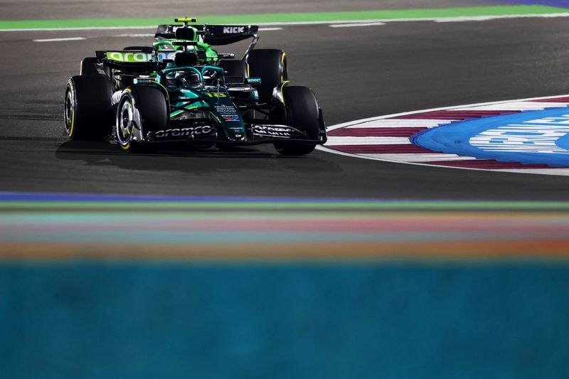 Lance Stroll, Aston Martin Racing, Gabriel Bortoleto, Sauber