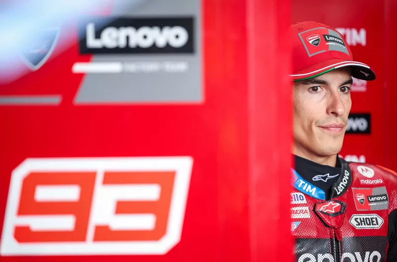 Márquez traslada la presión de favorito a Di Giannantonio en Alemania