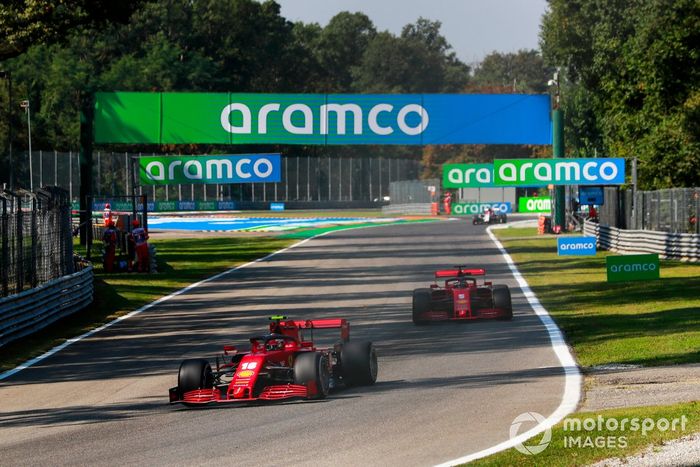 Charles Leclerc, Ferrari SF1000, Sebastian Vettel, Ferrari SF1000