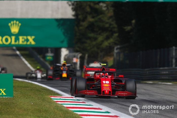 Charles Leclerc, Ferrari SF1000, Alex Albon, Red Bull Racing RB16