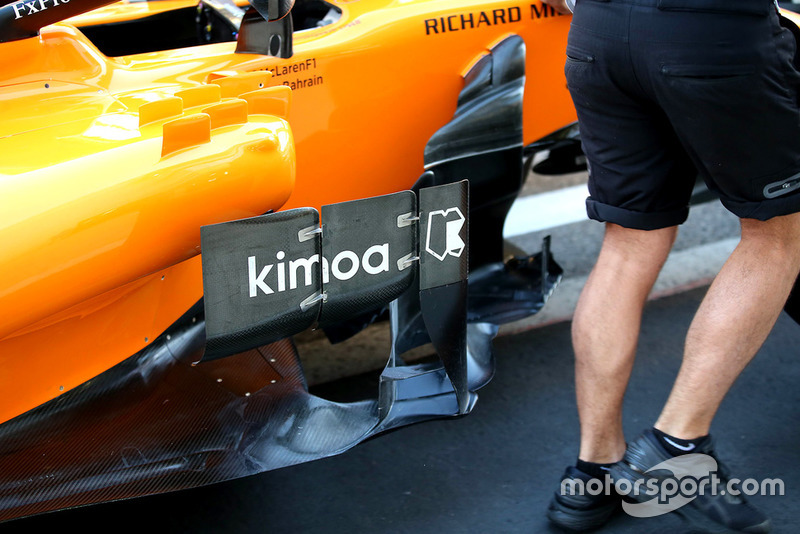 Область дефлекторов McLaren MCL33