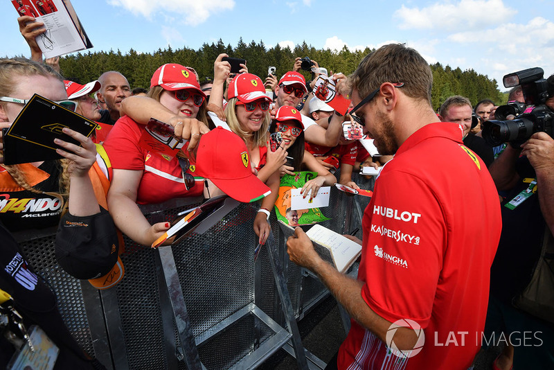 A Belga Nagydíj rajongói - F1 2018