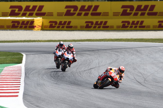 Marc Marquez, Repsol Honda Team, Jorge Lorenzo, Ducati Team, Andrea Dovizioso, Ducati Team