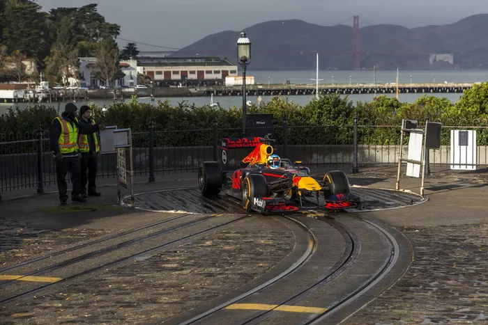 Daniel Ricciardo, Red Bull Racing en San Francisco