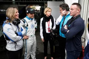 Felipe Massa, Venturi Formula E, Susie Wolff, Team Principal, Venturi Formula E, Alejandro Agag, CEO, Formula E, footballer Wayne Rooney