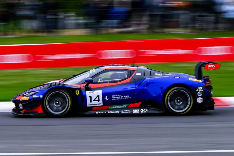 #14 Emil Frey Racing, Ferrari 296 GT3: Giacomo Altoè, Konsta Lappalainen