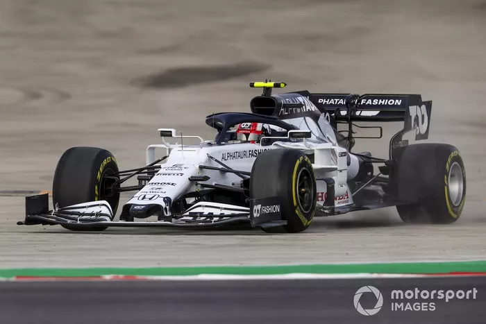 Trompo de Pierre Gasly, AlphaTauri AT01