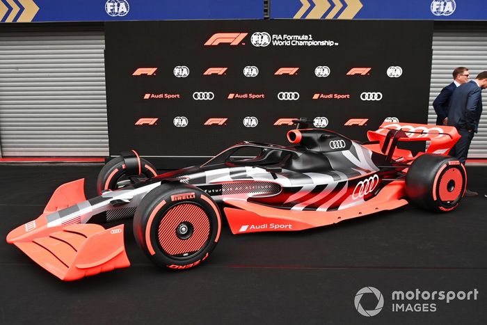 El concept de un coche de F1 que presentó Audi