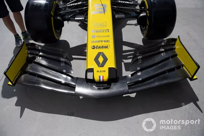 Renault R.S.19: Frontflügel