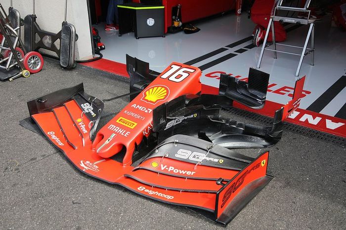 Alerón delantero del Ferrari SF90 