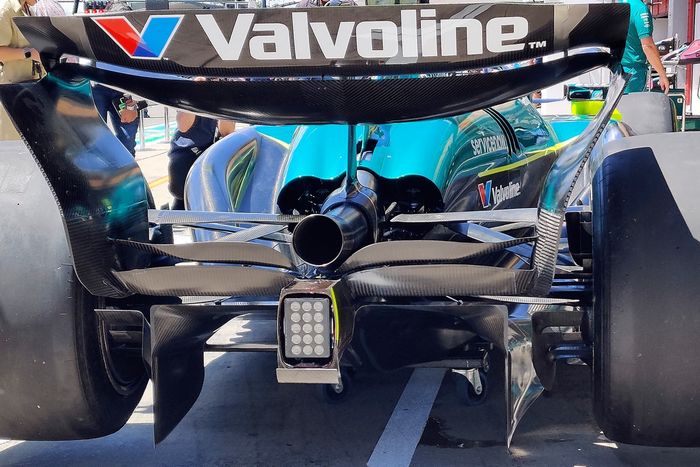 Aston Martin AMR25 detalles técnicos