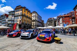 Ott Tänak, Martin Järveoja, Hyundai World Rally Team Hyundai i20 N Rally1, Kalle Rovanperä, Jonne Halttunen, Toyota Gazoo Racing WRT Toyota GR Yaris Rally1, Martins Sesks, Renars Francis, M-Sport Ford World Rally Team Ford Puma Rally1