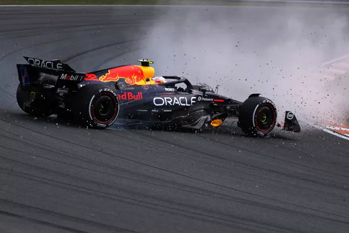 Yuki Tsunoda, Red Bull Racing crash
