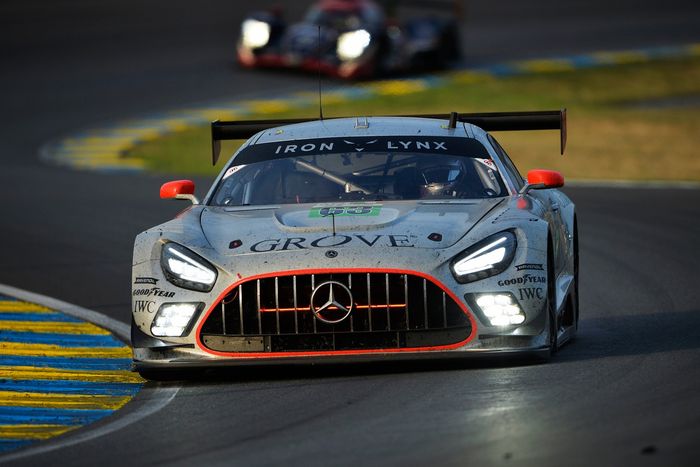 #63 Iron Lynx Mercedes-AMG LMGT3: Stephen Grove, Brenton Grove, Luca Stolz
